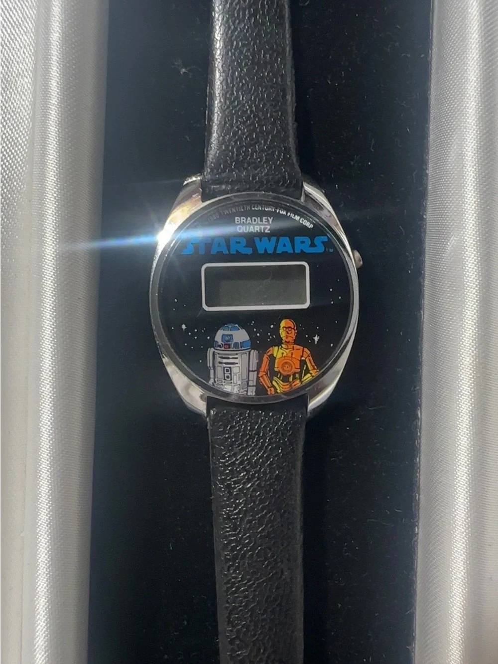1980s Star Wars Digital Watch with Black Strap